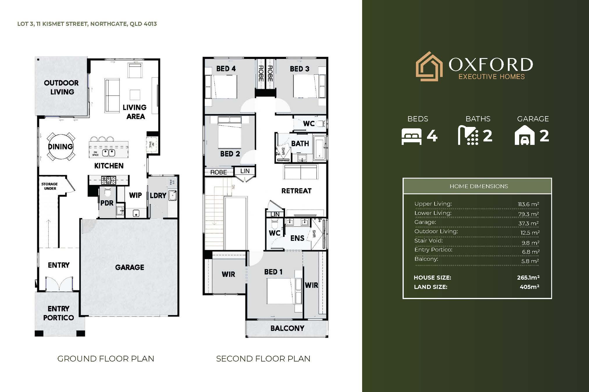 Oxford Executive Homes master plan