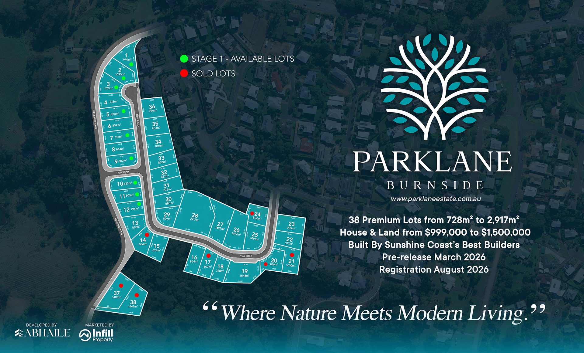 Park Lane Estate master plan